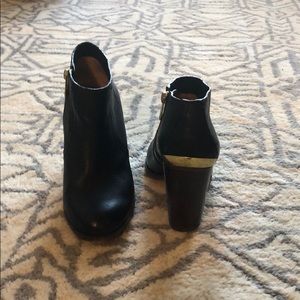 Coach Black Booties Size 7